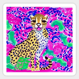 Garden leopard Sticker